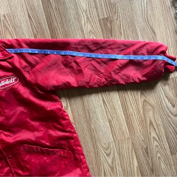 Peterbilt Swingster Red Vintage Logo Jacket